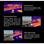 Original SIYI ZT6 Mini Optische Doppels ensoren 4K 8MP 6X Digitale Gimbal kamera 640X512 Wärme bild kamera Hochgenaue PTZ-Kamera